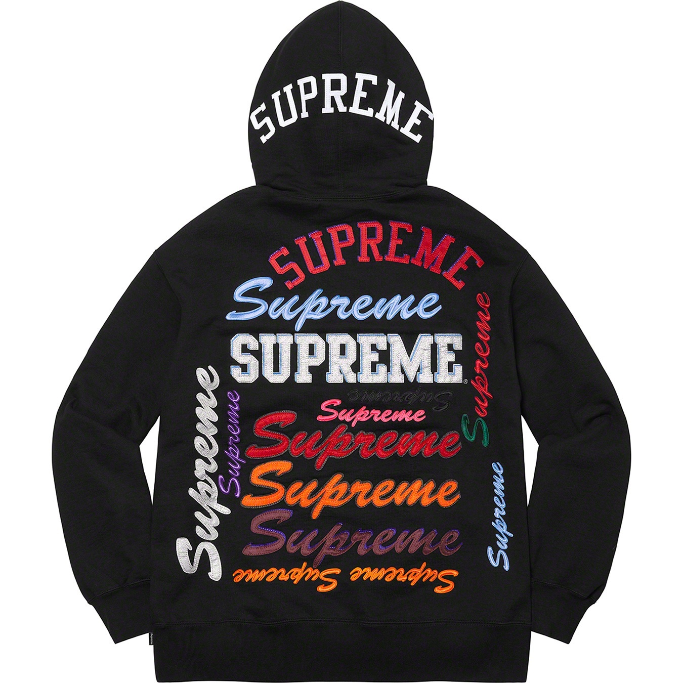 Multi Logo Hooded Sweatshirt view 16